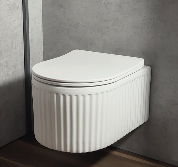 Унитаз подвесной Roxen Royal Matt Rimless Soft Close NC 530200-01