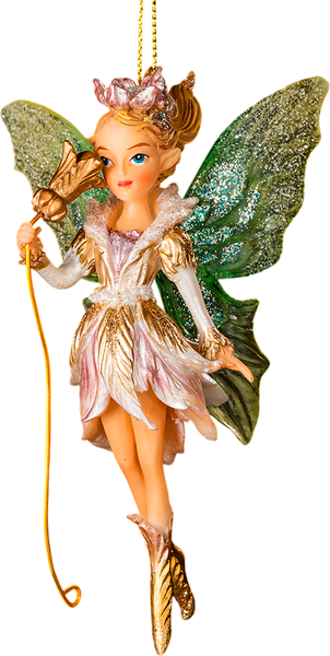 Елочная игрушка Erich Krause Decor. Фея утреннего леса / 53571 - фото
