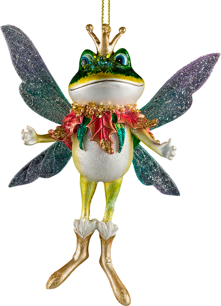 Елочная игрушка Erich Krause Decor. Фея-лягушонок / 56273 - фото