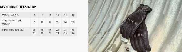 Мотоперчатки Segura Tampico SGE1230-T9