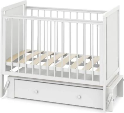 Детская кровать-трансформер INDIGO Classic маятник + колеса ящик