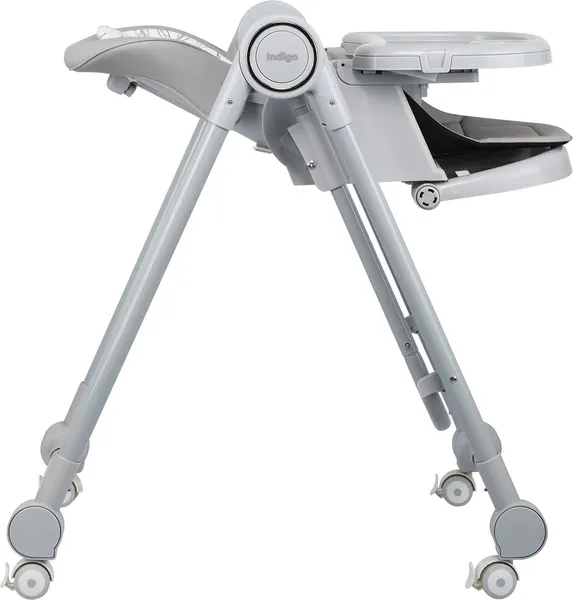 Стульчик для кормления INDIGO Chill (серый)