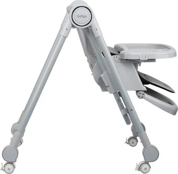 Стульчик для кормления INDIGO Chill (серый)