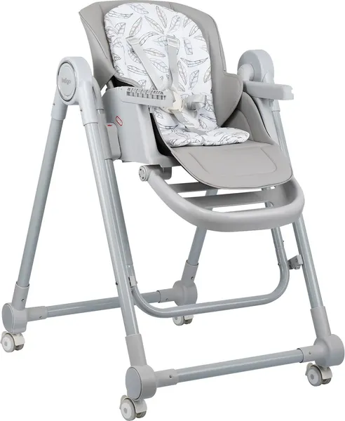 Стульчик для кормления INDIGO Chill (серый)