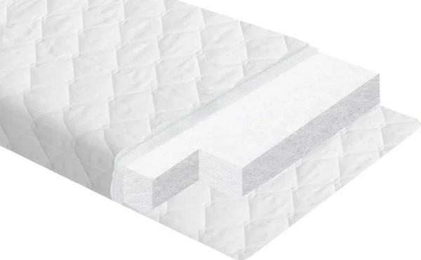 Матрас в кроватку INDIGO Baby Line большой микрофибра - фото