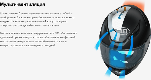 Мотошлем Shoei NXR 2