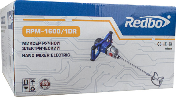 Дрель-миксер Redbo RPM-1600/1DR / 40361
