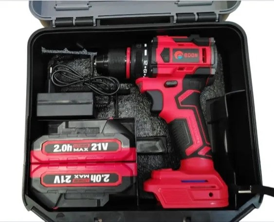 Аккумуляторная дрель-шуруповерт Edon UAD-18DBL / 40094