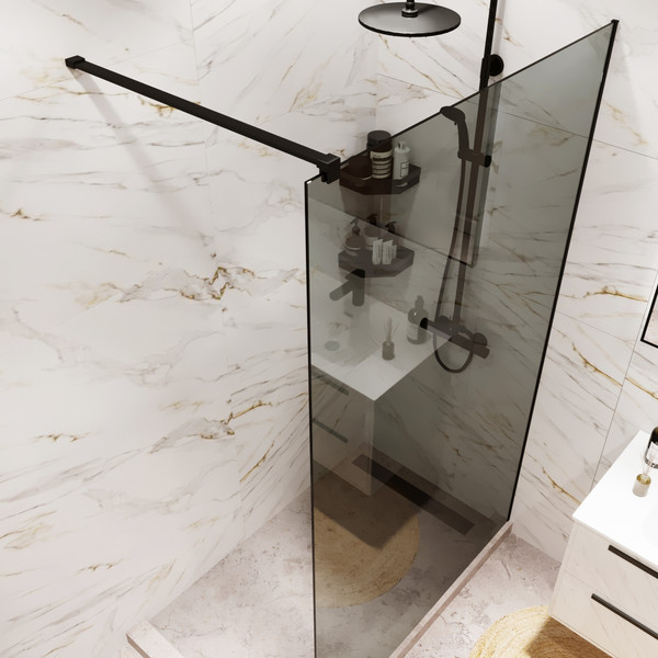 Душевая стенка Benetto BEN-602 BLT 70х200