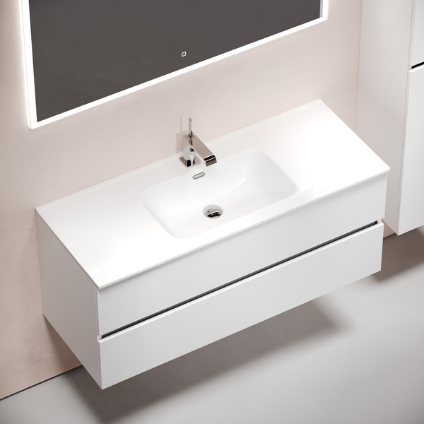 Тумба с умывальником Sancos Urban / UR120-1W + CN7006