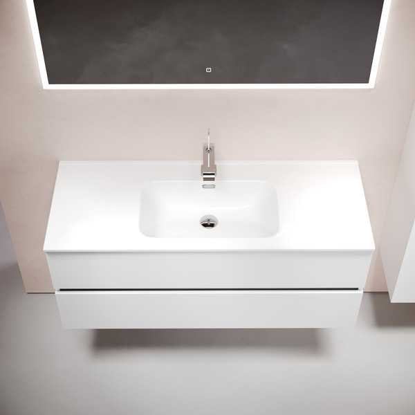 Тумба с умывальником Sancos Urban / UR120-1W + CN7006