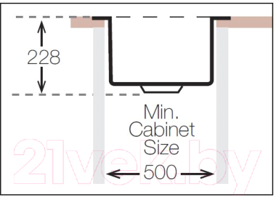 Мойка кухонная ZORG ZRE 5050