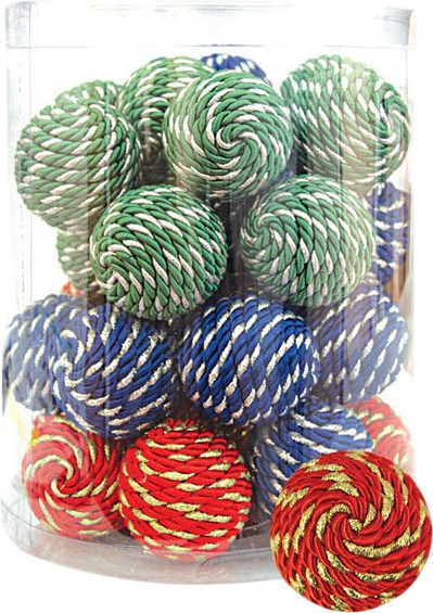 Набор игрушек для кошек Triol Шарик пестрый / 22181028 - фото