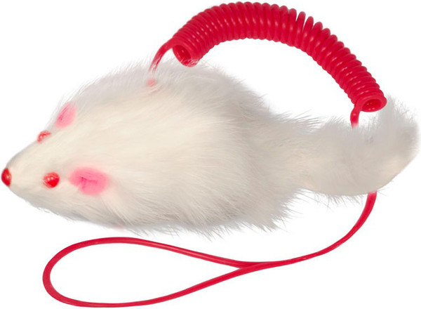 Набор игрушек для кошек Triol Мышь на пружине / 22161017 - фото