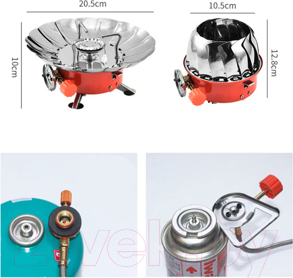 Плита туристическая Sundays Квадратная / TBD0603069101