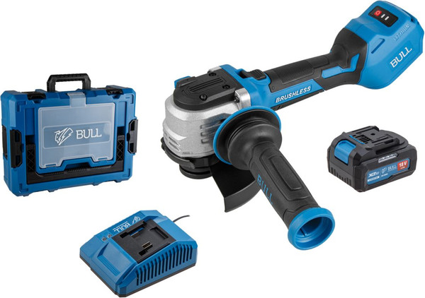 Профессиональная угловая шлифмашина Bull CSG 1812-1 SR Xcase XLTpro / 1333997 - фото