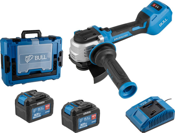 Профессиональная угловая шлифмашина Bull CSG 1812-1 SR Xcase XLTpro / 1333998 - фото