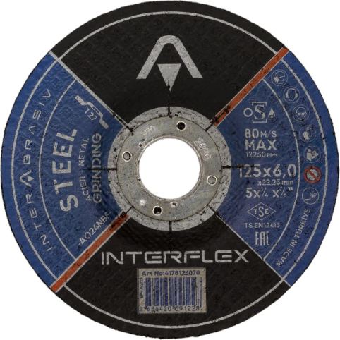 Обдирочный круг Interflex AO24NBF / 4178126070 - фото