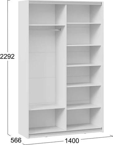 Шкаф-купе ТриЯ Оскар Тиффани Т2 1400 / 282725