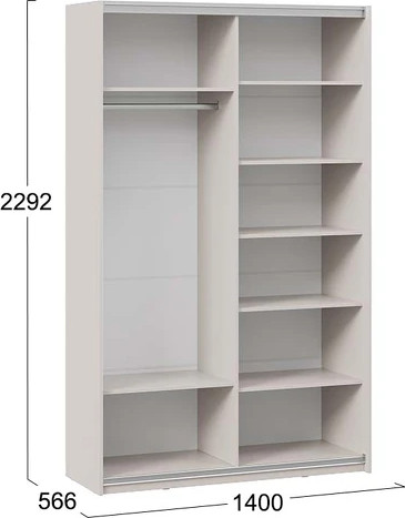 Шкаф-купе ТриЯ Оскар Тиффани Т2 1400 / 282726