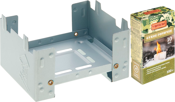 Горелка туристическая Дружба Складная для сухого спирта / ДП-160 - фото