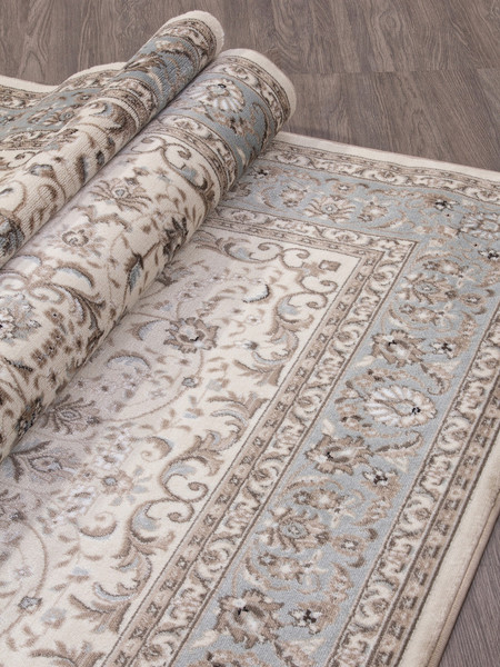 Ковер Merinos Valencia Deluxe F014-STAN-CREAM-L.BLUE