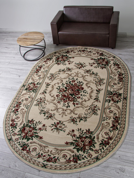 Ковер Merinos Colizey D057-OVAL-CREAM