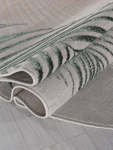 Ковер Merinos Liman F167-OVAL-GRAY-D.GREEN