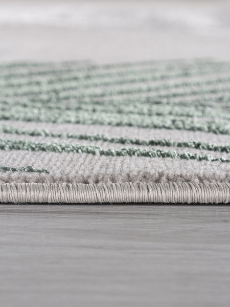 Ковер Merinos Liman F167-OVAL-GRAY-D.GREEN