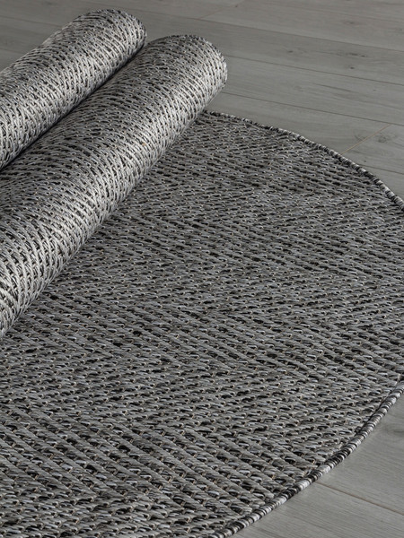 Циновка Merinos Kair S156-OVAL-DARK GRAY