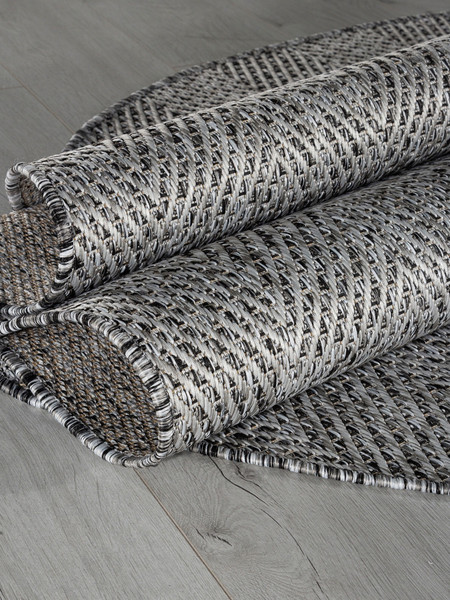 Циновка Merinos Kair S156-OVAL-DARK GRAY