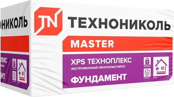 Экструдированный пенополистирол Технониколь Техноплекс Фундамент 250 XPS 1180x580x50-L - фото