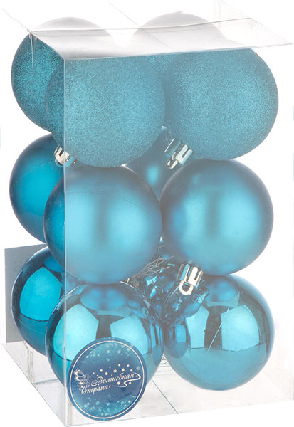 Набор шаров новогодних Волшебная страна SYQA- 0123165-03 / 106322 - фото