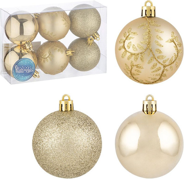 Набор шаров новогодних Волшебная страна SYQB3-0123246 / 106350