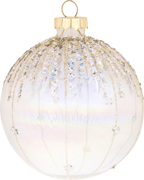 Шар новогодний Волшебная страна Иней / 108557 - фото