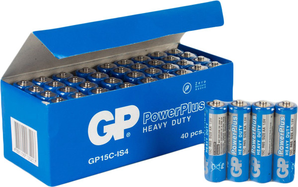Комплект батареек GP Batteries PowerPlus R6S/15C - фото