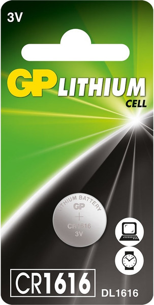 Батарейка GP Batteries Lithium CR1616 BP - фото