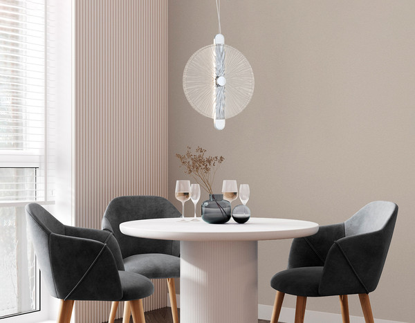 Потолочный светильник Ambrella LH31145 СH/CL (хром/прозрачный)