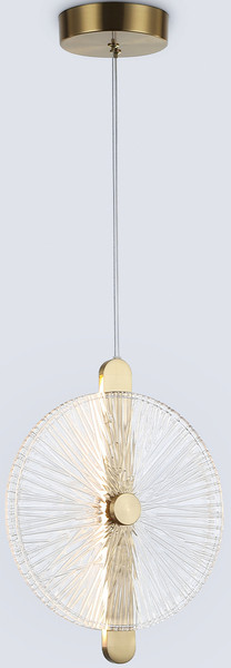 Потолочный светильник Ambrella LH31147 BS/CL (латунь/прозрачный) - фото