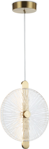 Потолочный светильник Ambrella LH31147 BS/CL (латунь/прозрачный)