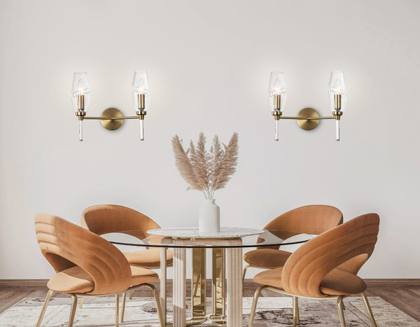 Бра Ambrella LH55206/2 BS/CL