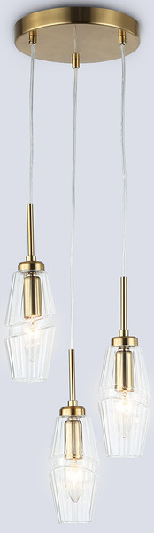 Люстра Ambrella LH55210/3 BS/CL - фото