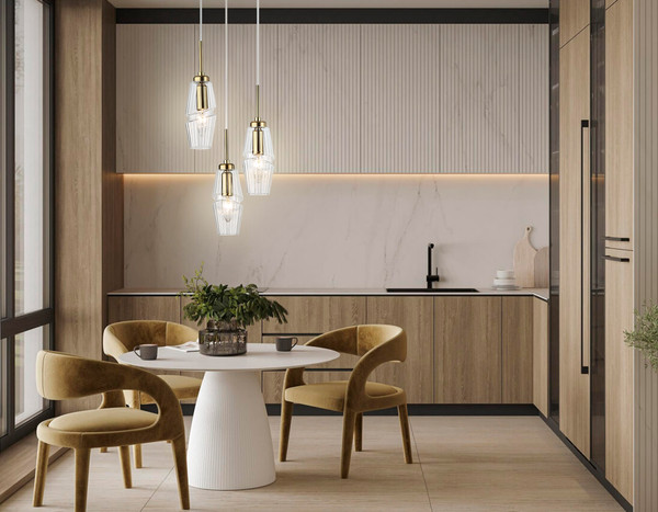 Люстра Ambrella LH55210/3 BS/CL