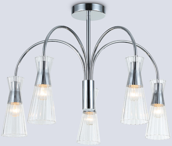 Люстра Ambrella LH55651/5 СH/CL - фото