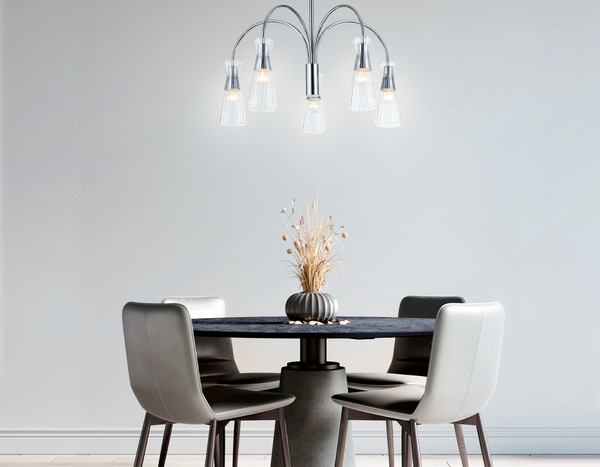 Люстра Ambrella LH55651/5 СH/CL