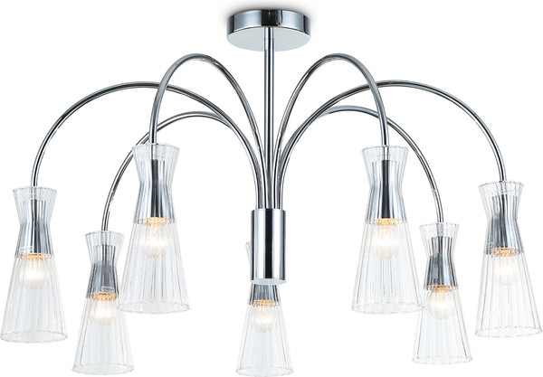 Люстра Ambrella LH55653/7 СH/CL (хром/прозрачный)