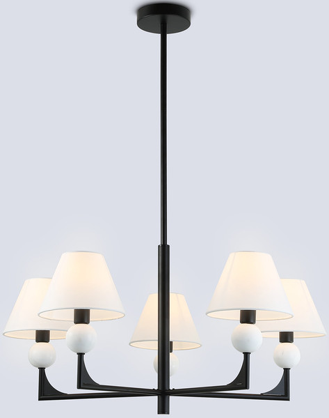 Люстра Ambrella LH75153/5 BK/FR - фото