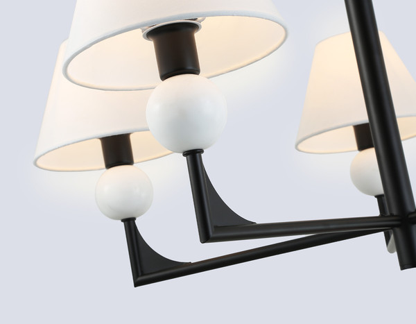 Люстра Ambrella LH75153/5 BK/FR