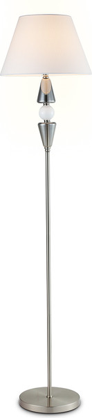 Торшер Ambrella LH75265 SN/FR (сатин никель/белый матовый)