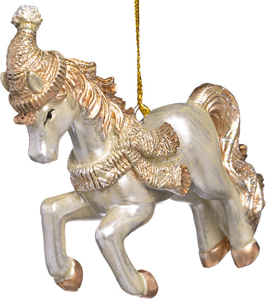 Елочная игрушка Lefard Лошадка 162-1322 - фото